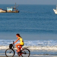 bycycling with trawlers