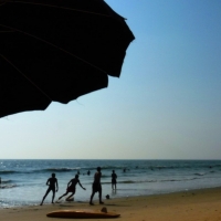 sun and games in Goa beaches