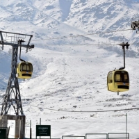 Gondola in winter
