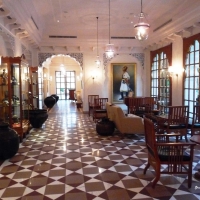 lounge at Oberoi jaipur