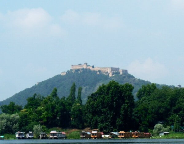 Nageen lake in Srinagar